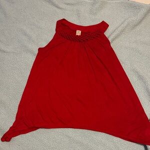 Faded Glory Red Tank Top